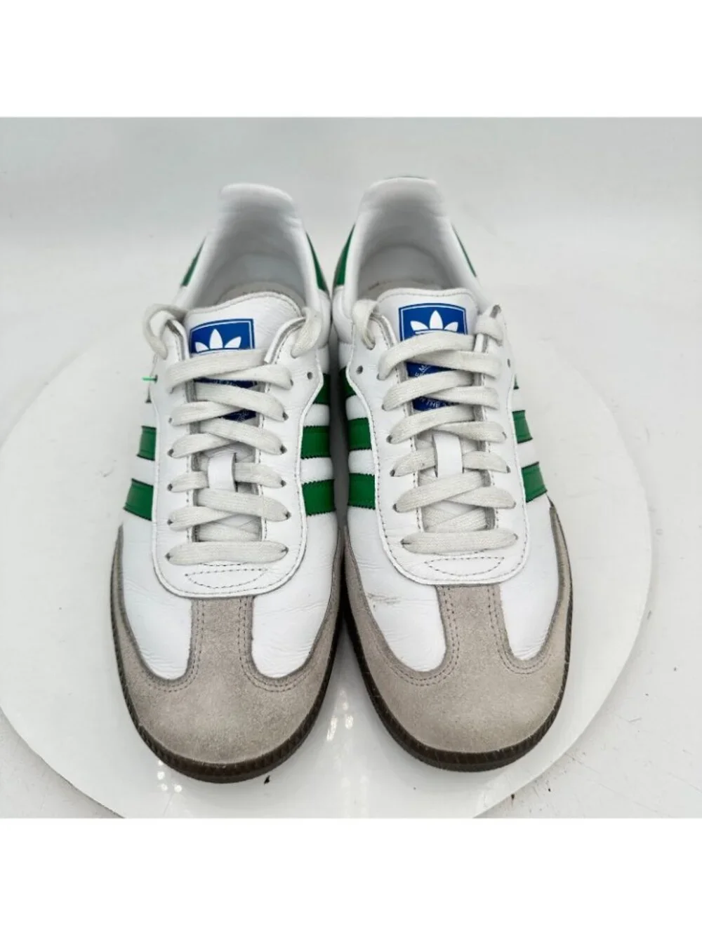 Adidas Originals Samba Men Size 8 IG1024 White Green Better Scarlet Casual Shoes